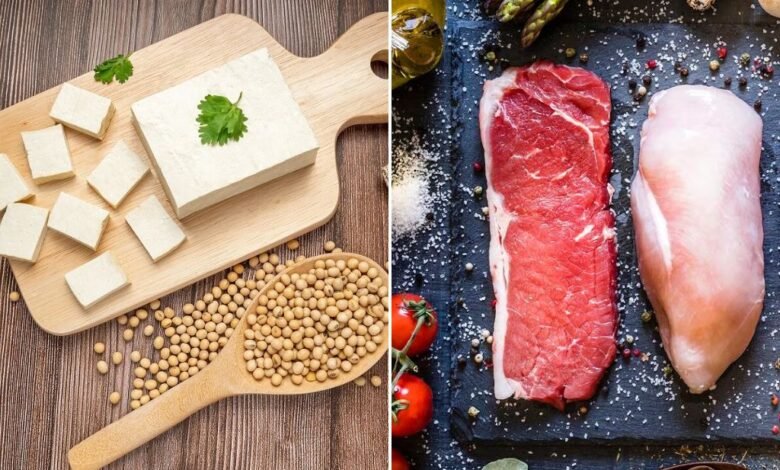 Soja vs. Carne y Pollo ¿Cuál tiene más proteína?