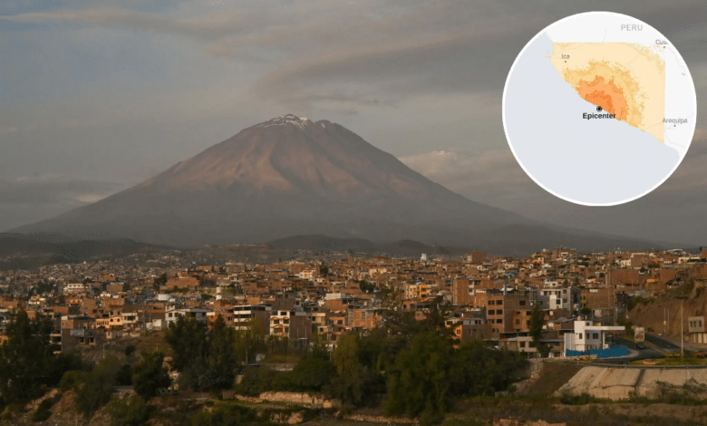 Intenso sismo de 7.2 sacudió Arequipa, Perú; varios se quedaron sin luz