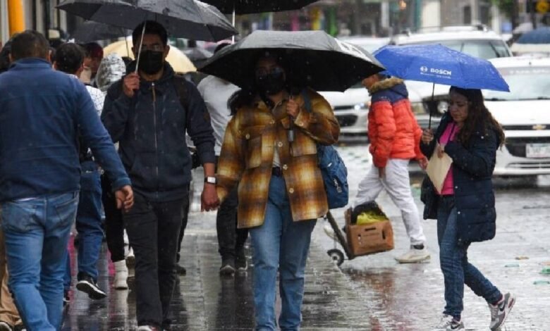 CDMX espera lluvias fuertes durante los próximos 4 días