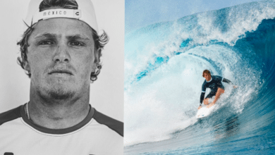 Alan Cleland, surfista mexicano que hará historia en los JO