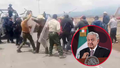 Dos policías detenidos por represión en Perote, Veracruz AMLO asegura que no habrá impunidad