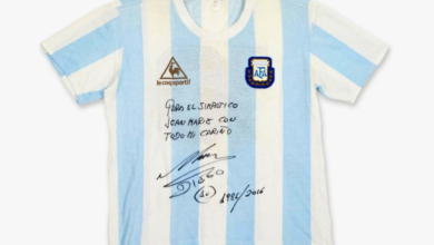 La camiseta de Maradona en el Mundial de 1986 será subastada en Nueva York