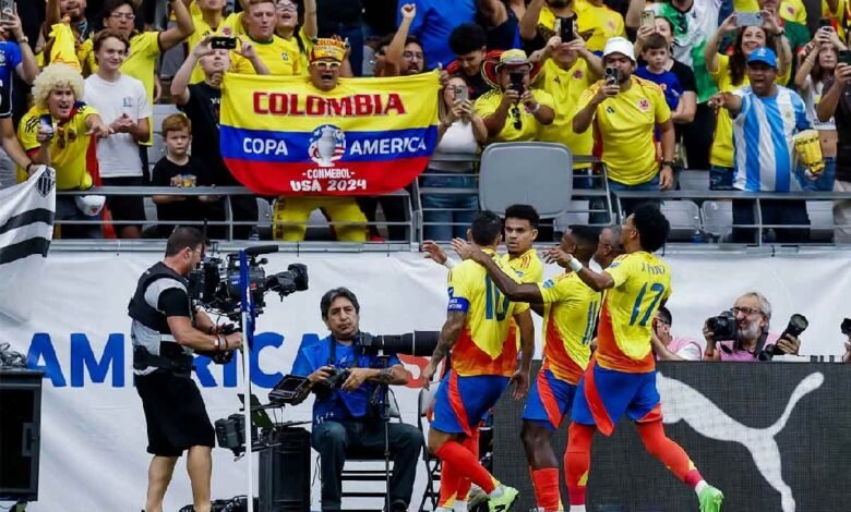 Colombia vence a Uruguay, va contra Argentina en la Final