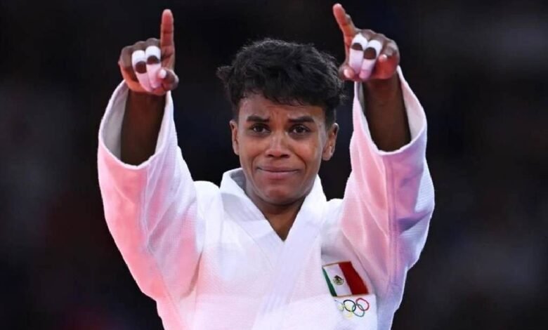 La mexicana Prisca Awiti hace historia y gana plata en judo en París