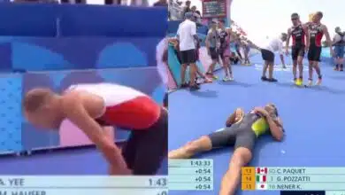 Atleta olímpico vomita tras nadar en aguas contaminadas del Río Sena