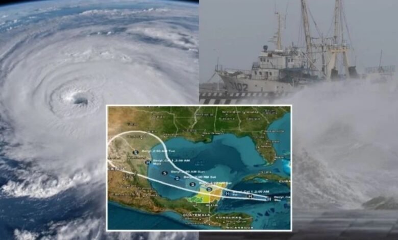 Huracán Beryl: Alerta en Veracruz por Efectos Previstos