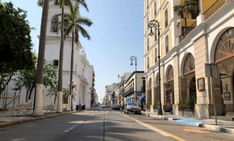 Avenida Independencia en Veracruz será peatonal algunos días a la semana tras remodelación