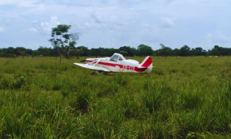 Aterrizaje de emergencia de avioneta en Tlalixcoyan, Veracruz, moviliza a autoridades