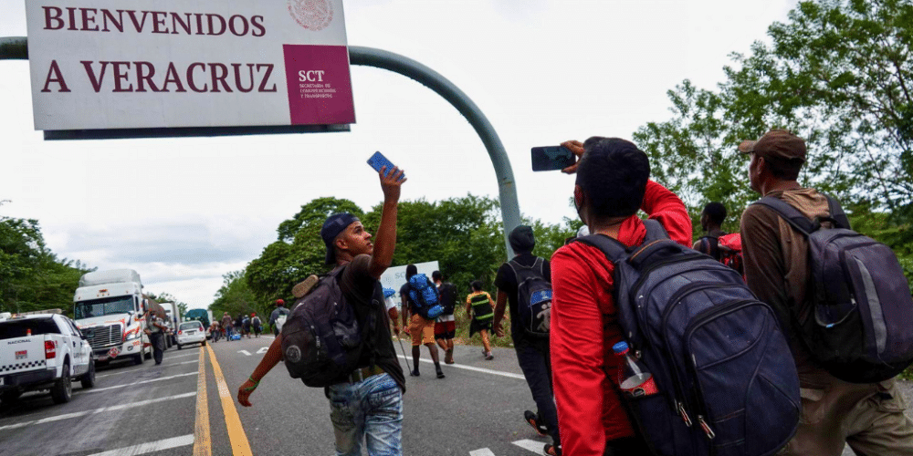 Incrementa drásticamente el tránsito de migrantes en Veracruz con destino a Estados Unidos