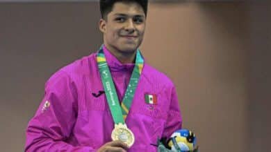 Osmar Olvera brilla en trampolín y consigue medalla de bronce en Juegos Olímpicos