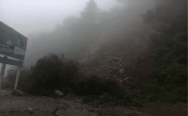 Alerta en Veracruz: el 90% del estado es vulnerable a derrumbes