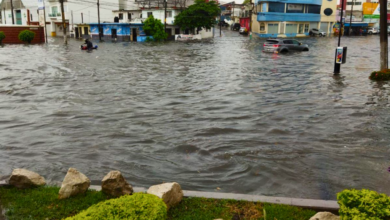 Frente frío número 1 causa graves inundaciones y daños en Veracruz