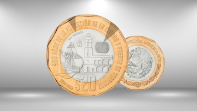 Moneda de 20 pesos conmemorativa de Veracruz se vende por más de 600 mil pesos