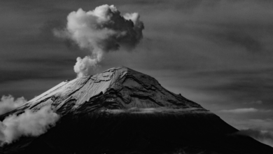 Alerta por posible emisión de ceniza del volcán Popocatépetl