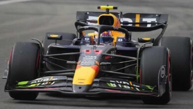 "Checo" Pérez, eliminado en la Q2 de Singapur