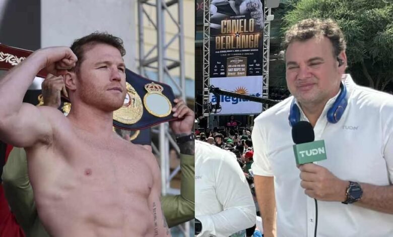 Faitelson reveló quién lo vetó para las peleas del "Canelo"