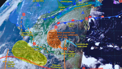 Temporal de lluvias puntuales intensas en varios estados del país