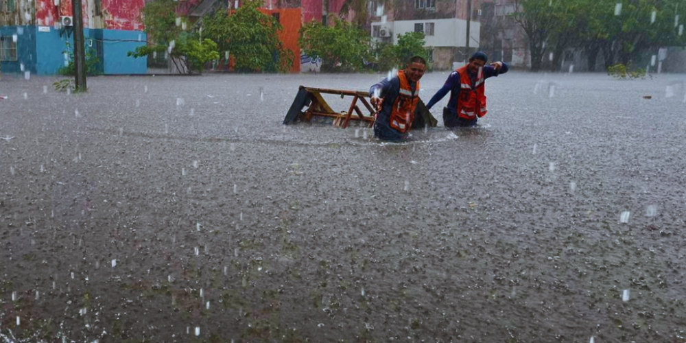 Aumentan las afectaciones por lluvias en Veracruz 71 comunidades incomunicadas