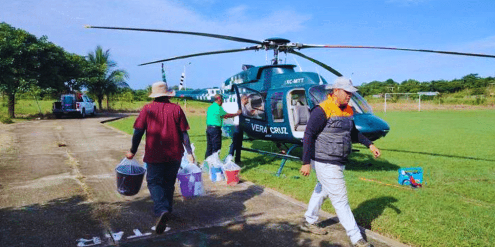 Lluvias dejan más de 50 mil damnificados en Veracruz