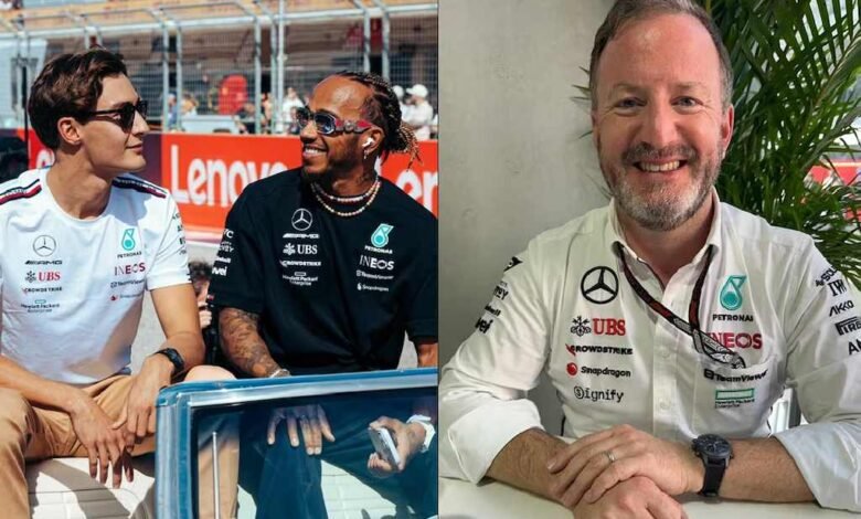 Russell asume "posición senior" en Mercedes tras partida de Hamilton