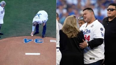 Emotivo minuto de silencio en honor a Fernando Valenzuela