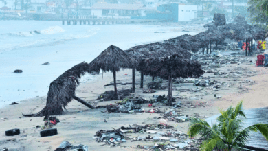 Viento de norte deja daños menores en Veracruz, pero se mantiene alerta