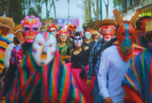 Desfile de Catrinas en Veracruz cautiva a miles y enciende el espíritu del Día de Muertos