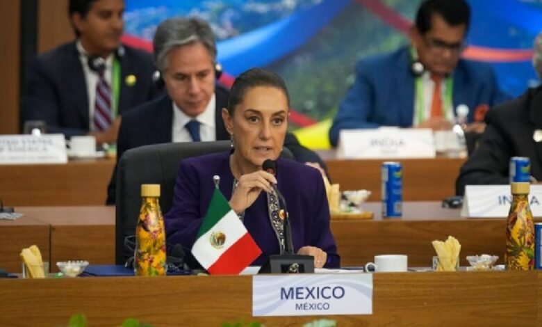 Claudia Sheinbaum presume reformas constitucionales en G20