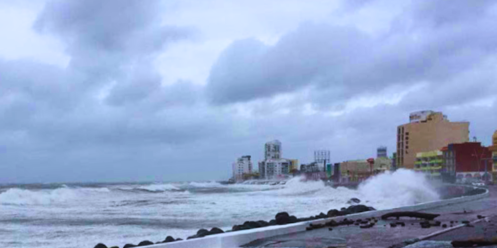 Se prevén lluvias por la llegada del Frente Frío 7 en Veracruz