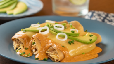 Enchiladas suizas rojas: El sabor de México en tu cocina