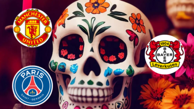 Clubes de futbol en el mundo celebran el Día de Muertos