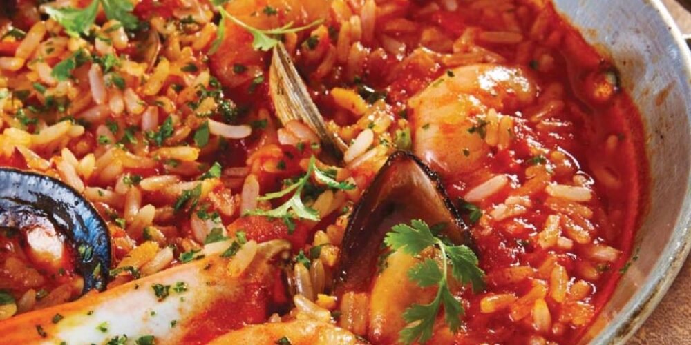 Así es el famoso arroz a la tumbada de Veracruz