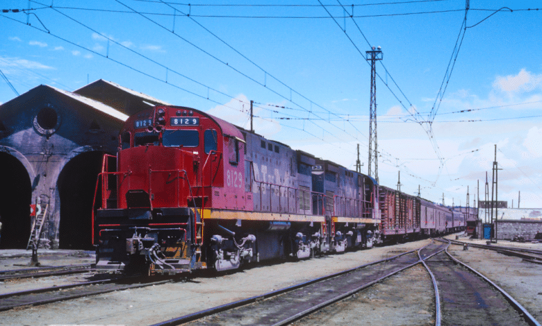 Locomotora impacta y arrastra vehículo en Veracruz; conductor resulta ileso