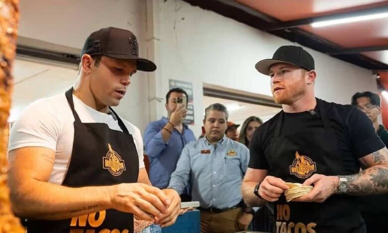 "Canelo" Álvarez y su hermano Ricardo abren taquería en EU