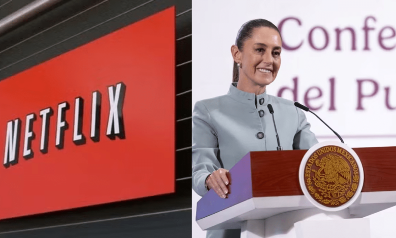 Presidenta Claudia Sheinbaum habla sobre Netflix