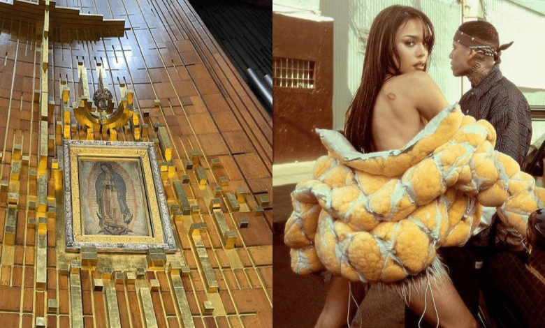 Danna responde a críticas por ropa interior con Virgen de Guadalupe