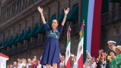 Lo que dijo Claudia Sheinbaum en su discurso en el Zócalo de la CDMX