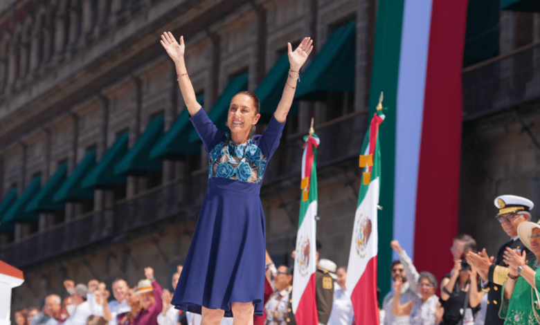 Lo que dijo Claudia Sheinbaum en su discurso en el Zócalo de la CDMX