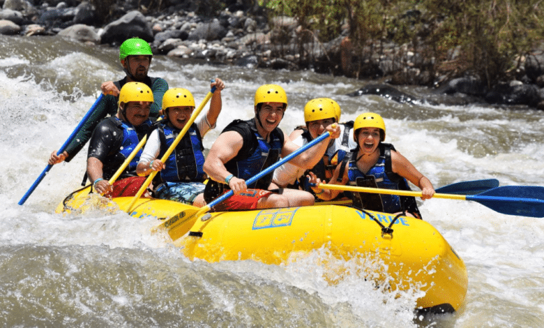 Así es el rafting en los rápidos de Jalcomulco