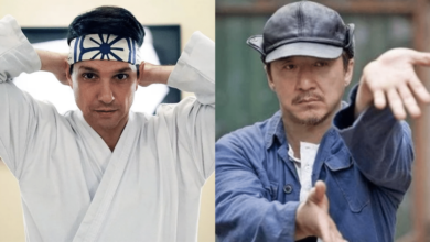 Imagen editada de actores de karate kit