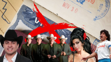 Estrellas sin entrada famosos a quienes EE.UU. les negó la visa