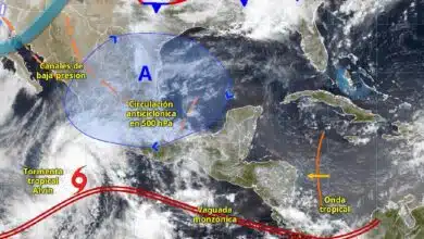 onda tropical en veracruz