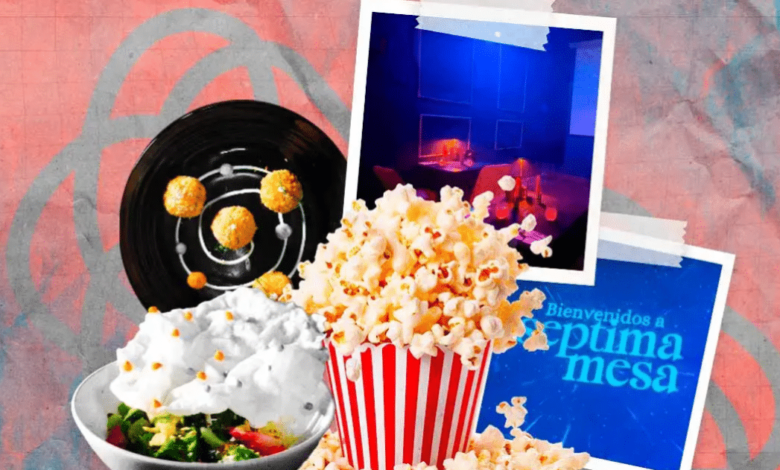 Séptima Mesa: el restaurante en Puebla donde el cine se sirve en la mesa