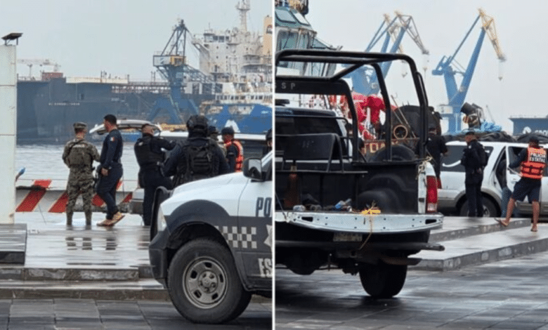 Auto cae al mar en Veracruz mueren dos personas