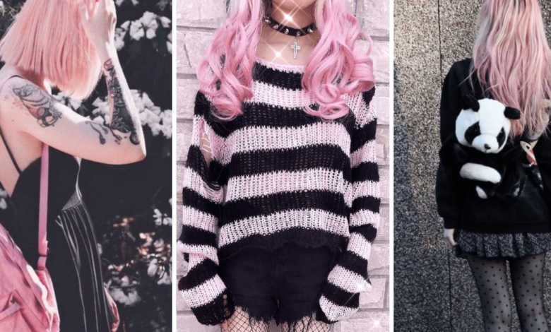 Estilo que rompe reglas el regreso viral del pastel grunge en redes