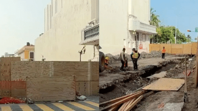 Obras de drenaje en Veracruz sacan a la luz sorprendentes vestigios del pasado