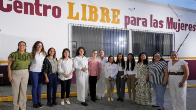 Presidenta Sheinbaum inaugura el primer Centro LIBRE para mujeres en Temixco, Morelos (Foto por el Gobierno de México)