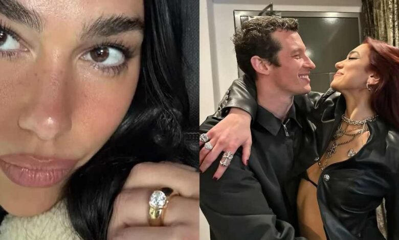 ¿Cuánto cuesta el anillo de compromiso de Dua Lipa? (Foto de internet)