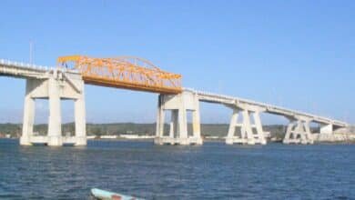 Inician preparativos para el puente Alvarado–Boca del Río. (Foto de internet)