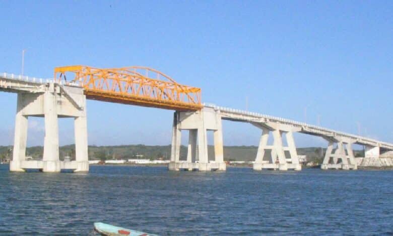 Inician preparativos para el puente Alvarado–Boca del Río. (Foto de internet)